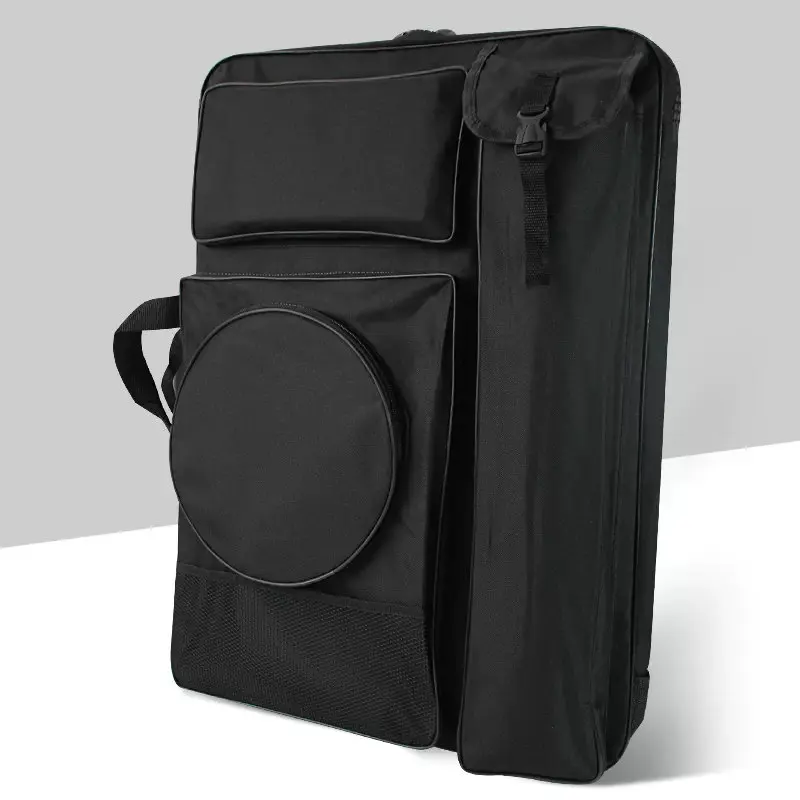 Borsa Porta Disegni Formato A2 Impermeabile - Per Artisti, Con Maniglia, Tasche Multiple, Ideale Per Tavolozze, Pennelli E Portfolio - 5
