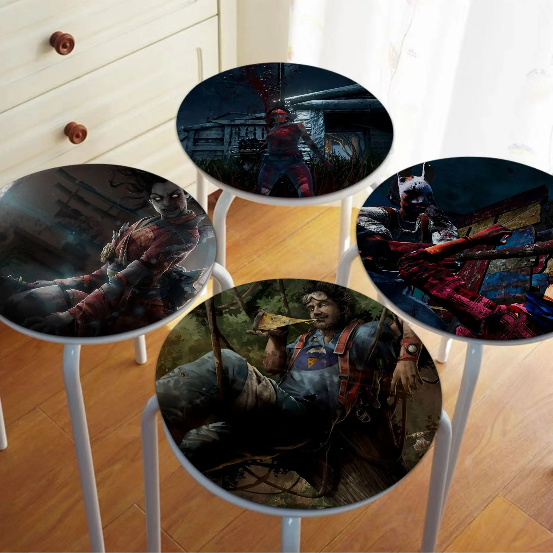 Dead By Daylight Cuscino Tappetino Decorativo Per Sedia Tappetino Morbido Cuscino Per Sedile Per Sala Da Pranzo Patio Home Office Garden Sofa Decor Ta