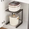Kitchen Storage Rack - Open Countertop Organizer Shelf for Coffee Maker, Air Fryer, Oven, Microwave,Home Kitchen Essentials 4