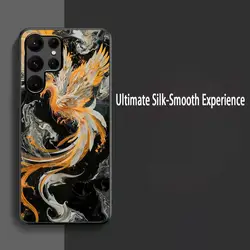 Phoenix Classic Cool Design Soft Black Phone Case - Limited Edition - Samsung S23 FE (Z1)