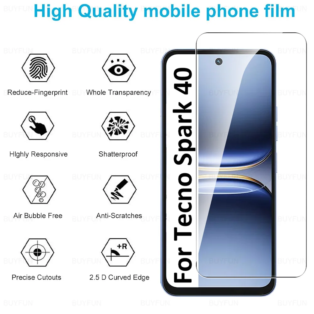 Premium Tempered Glass Screen Protector - 2 Pack