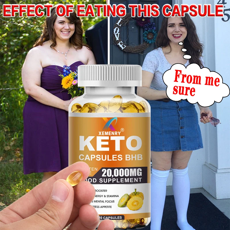 Keto Diet Pills 20000mg Burn Fat ACV Advanced Ketosis, Weight Loss, Detox