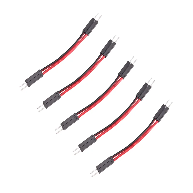 L93A-5Pairs 2.54Mm 2Pin Connector Plug Cable For RC ESC LIPO Battery Helicopter DIY FPV Drone Quadcopter