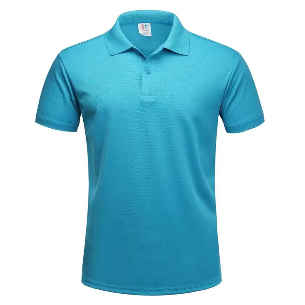 Mens Golf Shirt Running Dry Fit Polo Shirts Men Polyester Golf T Shirts Mens Sport T-shirt Quick Dry Tshirts Unisex