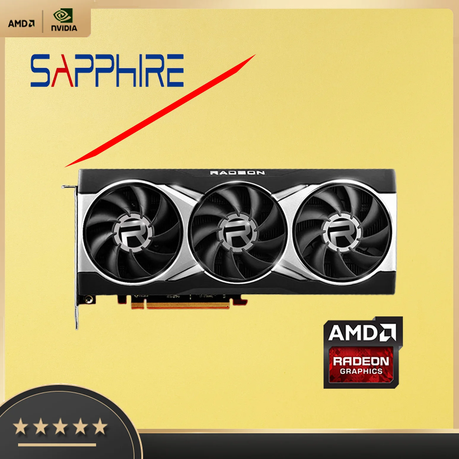 2022 Hot Selling GPU Graphics Cards Sapphire Radeon RX 6800 XT AMD Graphics  Cards 6800XT 16G GDDR6 Video Cards - AliExpress