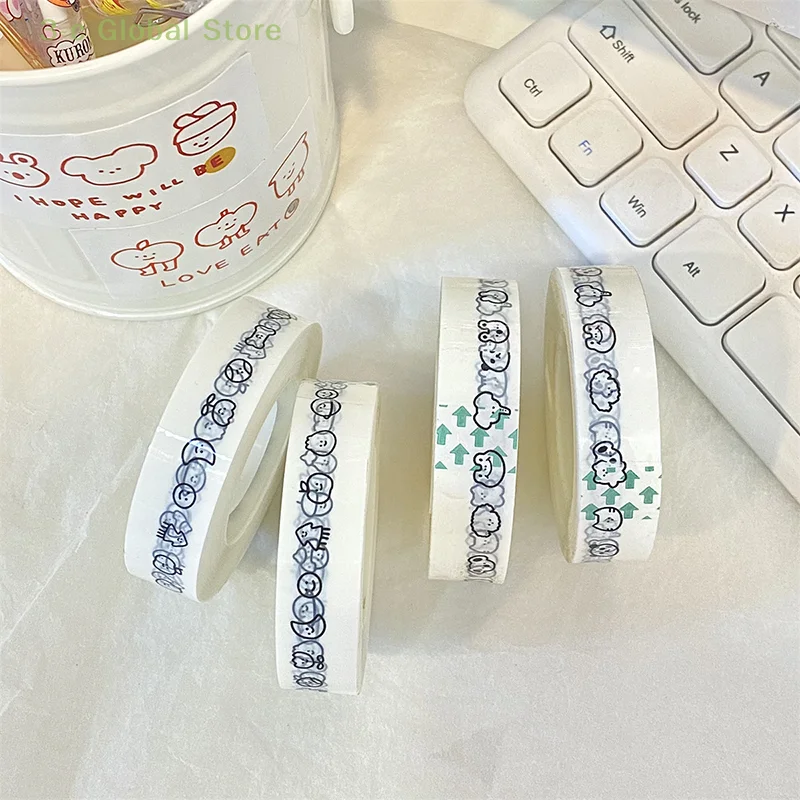 

Ins Cartoon Cute Washi Tape Masking Tape Kawaii Decorative Adhesive Tape Sticker Scrapbooking Diary Stationery