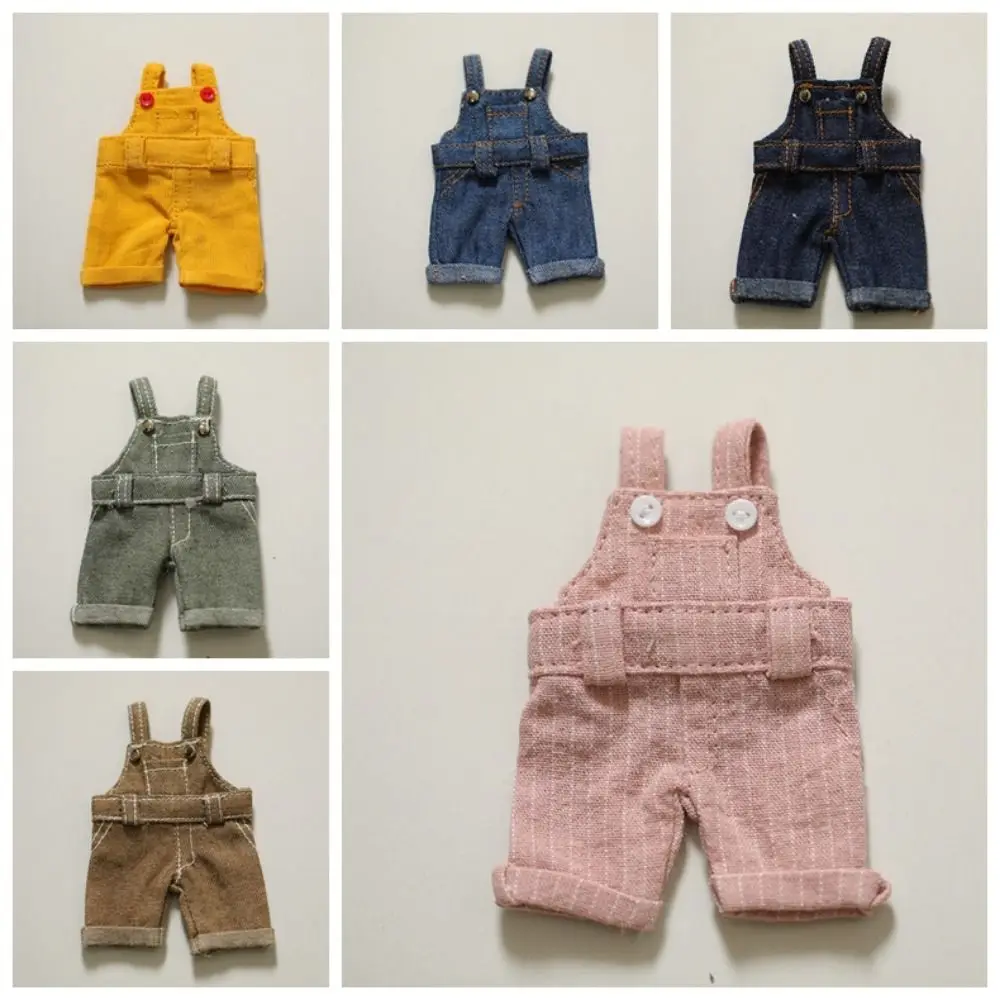 Overall Gromit Doll Clothes Dressing Game Suspender Pants Plush Bear Clothes Colorful Cute Plush Dolls Clothes Children Gift