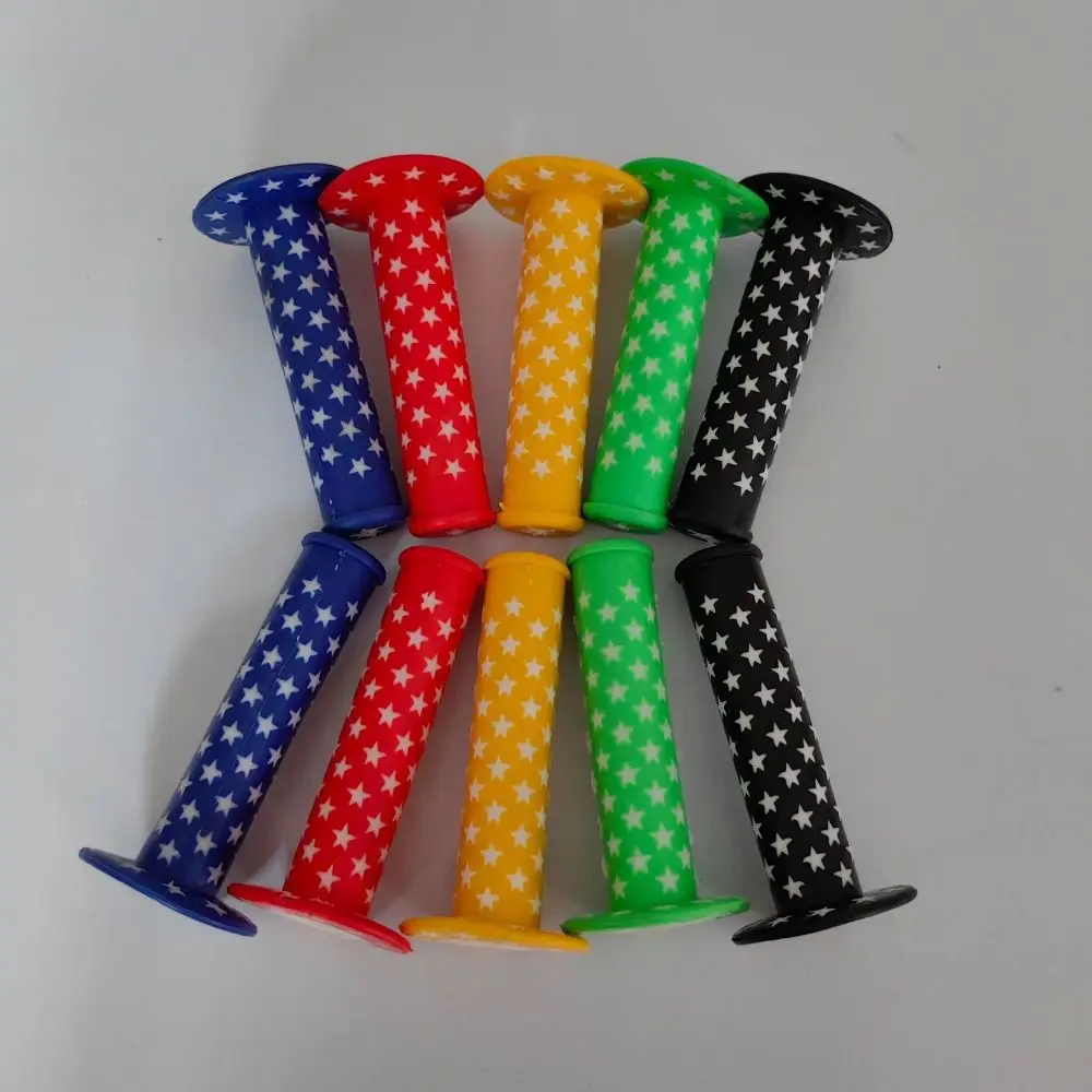 1 Pair 5 Colors STAR BMX Handle Grip Stem Bike Cover Protecting Hand Protecting Hand Bike Accessories