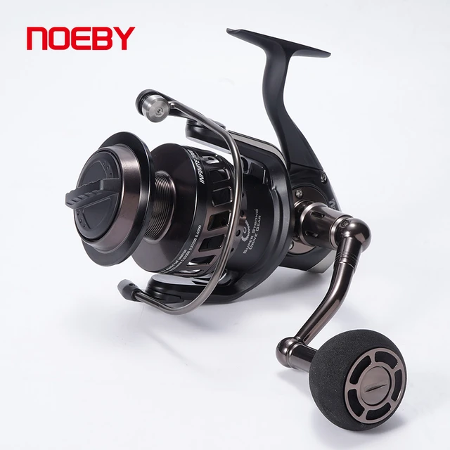 NOEBY Infinite 9000series Fishing Spinning Reel Big Game Spinning Reels  Wheel Max 30kg for Jigging Popping Trolling - AliExpress