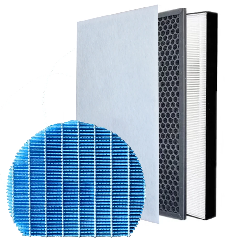 For Sharp KC-D51R-W kc d51rw Air Purifier filter Replacement HEPA Carbon Filter FZ-D40HFE FZ-D40DFE Humidifying Filter FZ-A61MFR