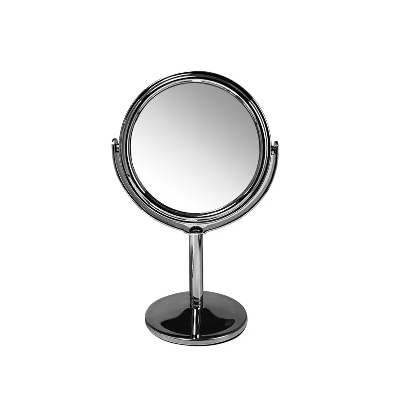 

Circular Makeup Mirror Double-Sided Normal Magnifying Stand Mirror Vanity Cosmetic Mirror for Tabletop Bathroom Bedroom Travel