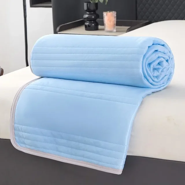 Elevate Nap Time with Our Solid Color Summer Comforter Cold Feeling Explosion for Children & Babies Stylishly Cool 3