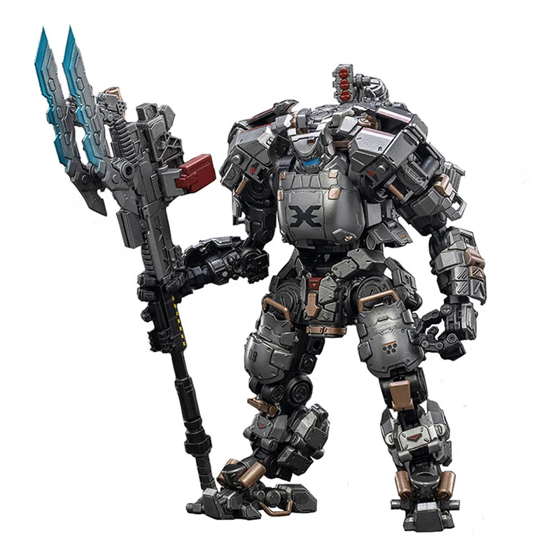 

[In Stock]Original JOYTOY 1/25 STEEL BONE 09 FIGHTING MECHA SILVER GUARDIAN 22cm Action Anime Figure Model Toys Holiday Gifts