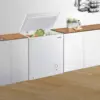 Freezer 5 Cu.Ft. Deep Freezer, Quiet Compact Freezer with Adjustable Thermostat Control and Removable Wire Basket, for Apa 6