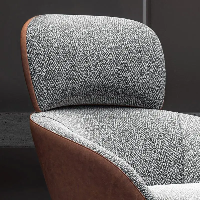 Italian Style Simple Luxury Single Lounge Chair For Living Room Modern Sofas Chaise Longue Design Creative Back Chairs