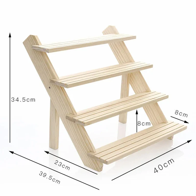 Nature Wood Jewelry Organizer Storage Display Stand Earrings Ring Jewelry Storage Holder Quality Wooden Base Jewelry Store Decor
