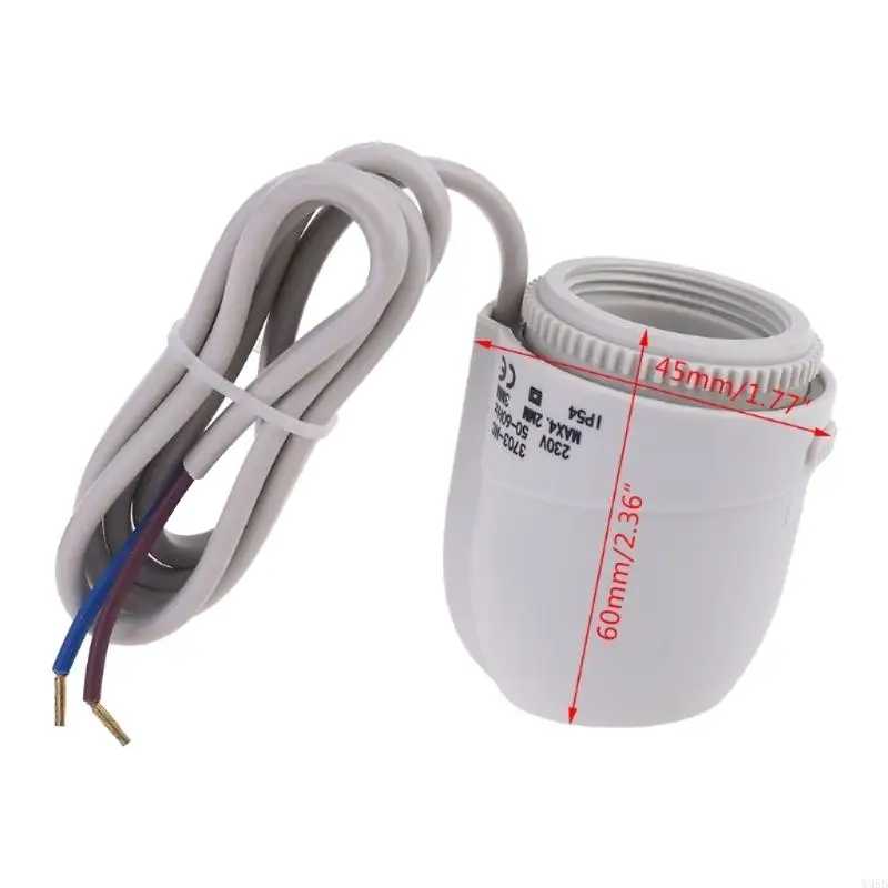 Y98B 230V 2W Normally Open Close Thermal Electric Actuator For Underfloor Heating Man