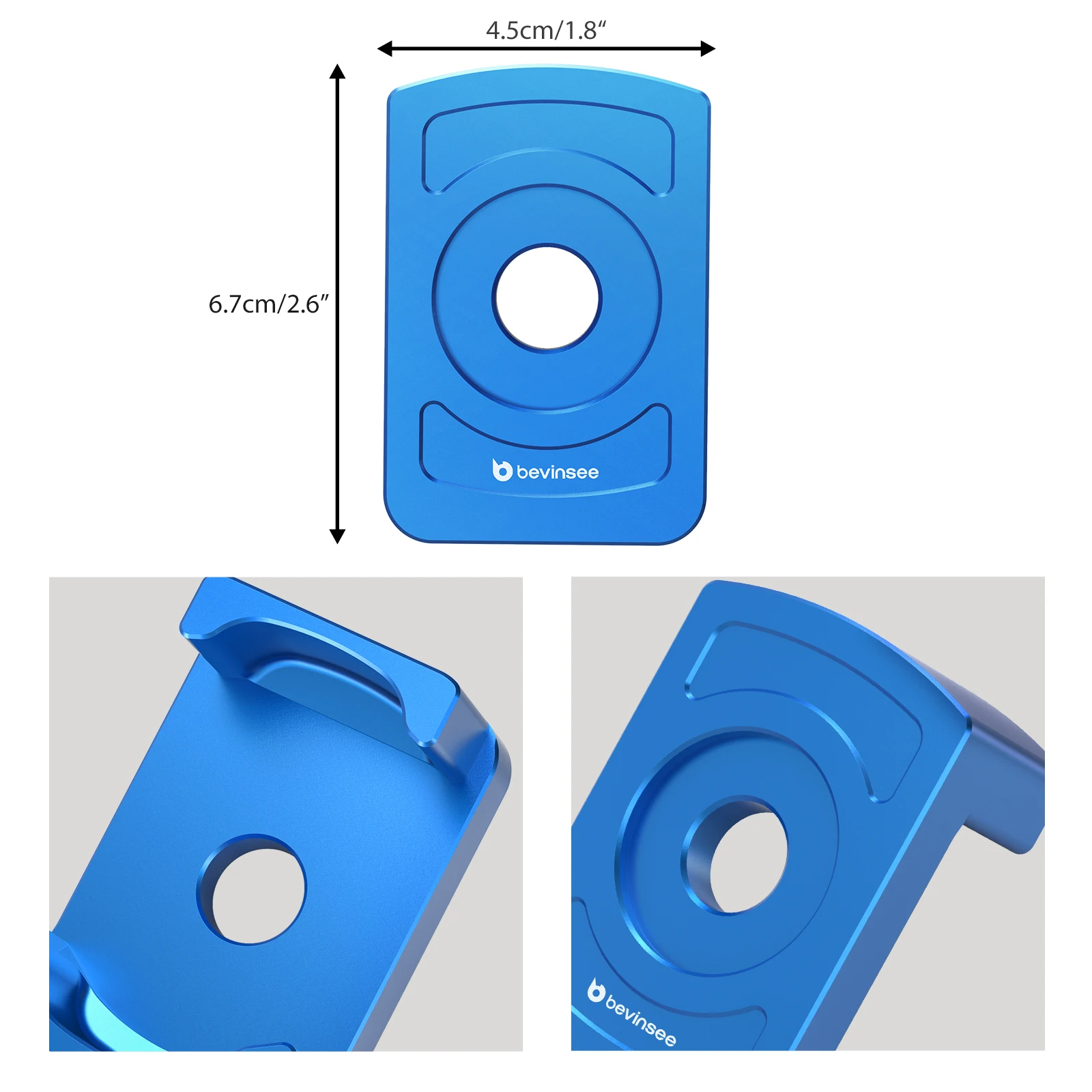 BEVINSEE Aluminium Untere Motorlagerung für VW Golf 1K/5K Limousine AJ Kombi Cabriolet Tiguan 5N Touran 1T für Audi A3 8P – Detail 5