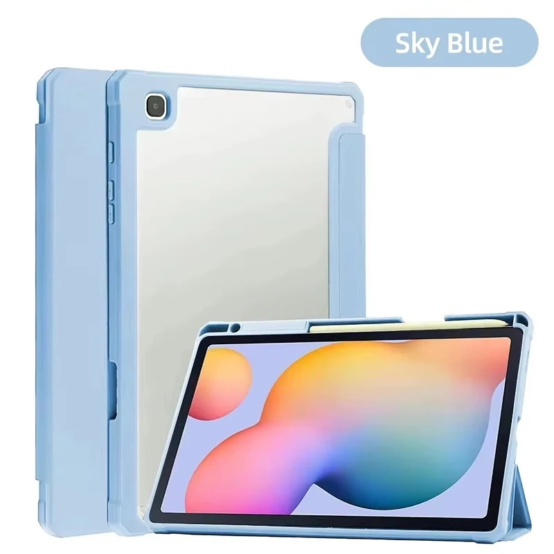 Enhanced Tablet Case with Auto Wake/Sleep & Pencil Holder