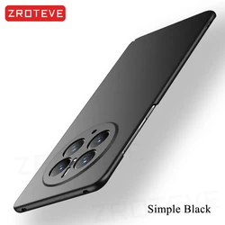 Ultra Slim Matte Hard Case - Zroteve Protective Cover for Mate 40 Pro (Simple black)