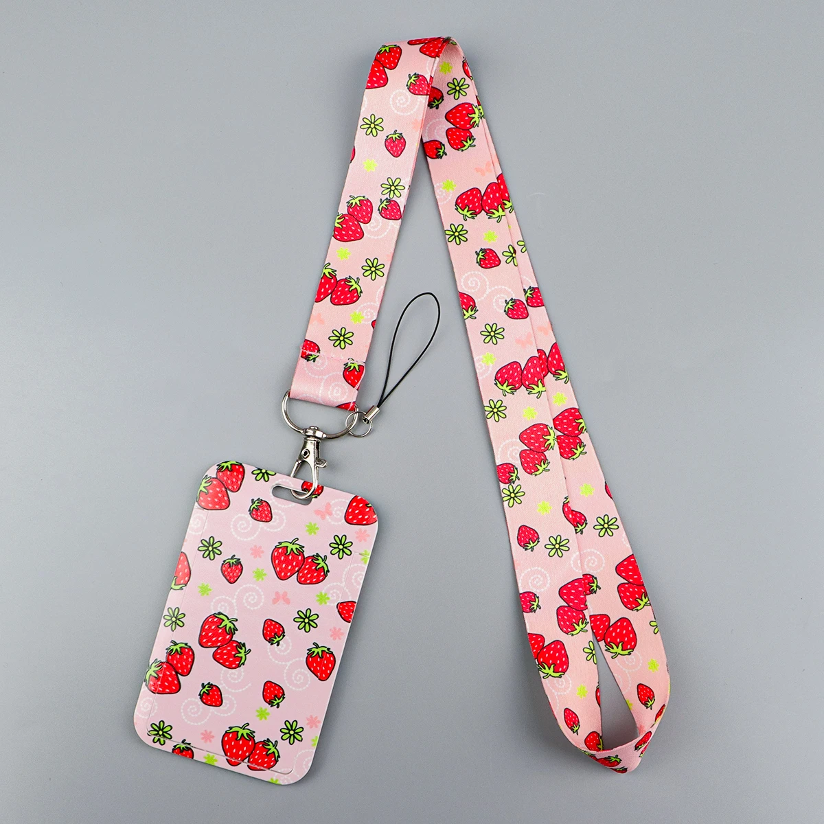 Hund Klaue Lanyard Kreditkarte ID Abzeichen Halter Schlüssel Ring Tasche Karte Abdeckung Schlüsselbund Mode Telefon Charme Neue Zubehör 1pc – Detail 6