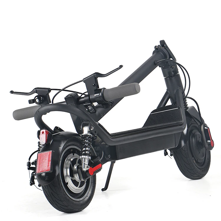 

Dropship 10Inch 1000W Elektrische Scooter 2 Wheeler, Ce Goedgekeurd Vouwen Volwassen Kick Scooter Push Scooters