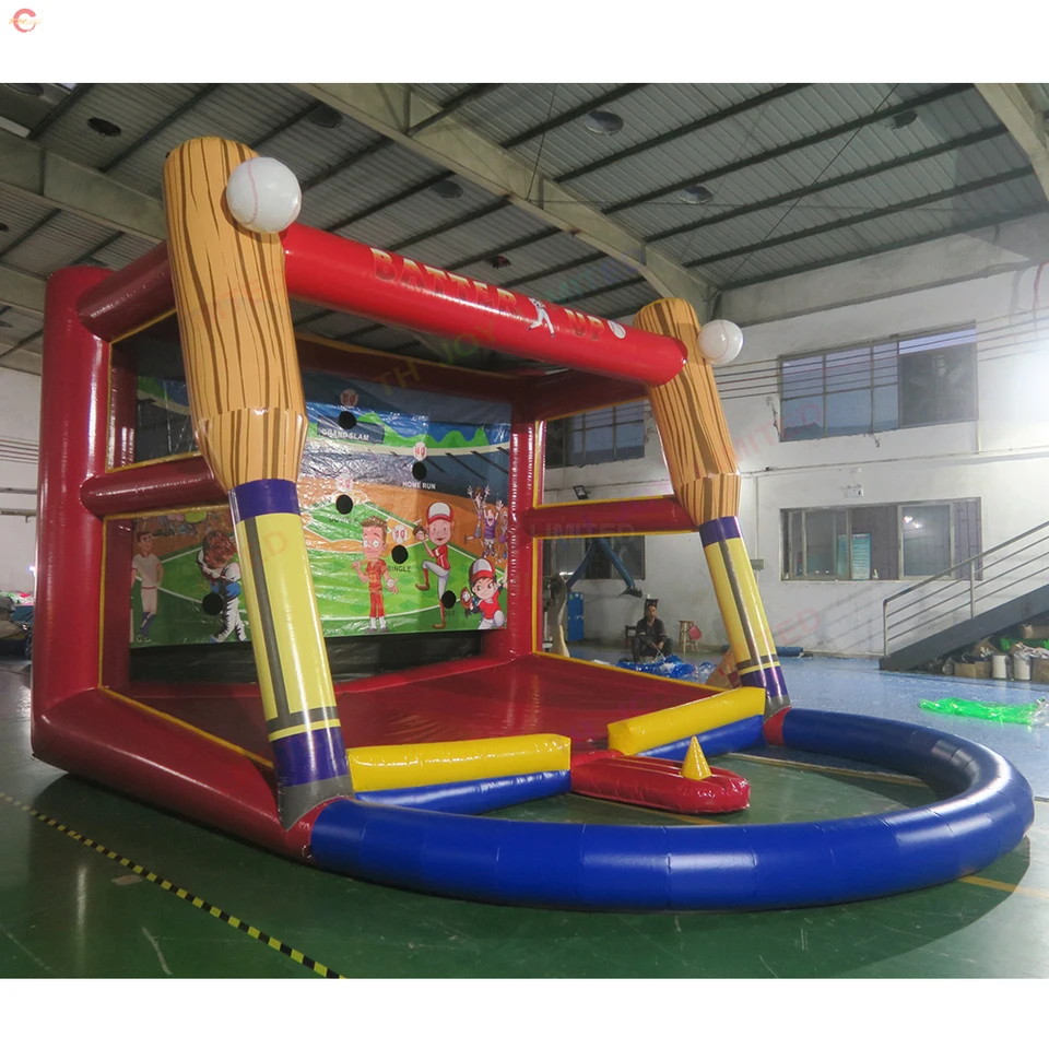 Cage De Batting Gonflable Géante EJIA – 5x3m – Jeu De Sport Extérieur