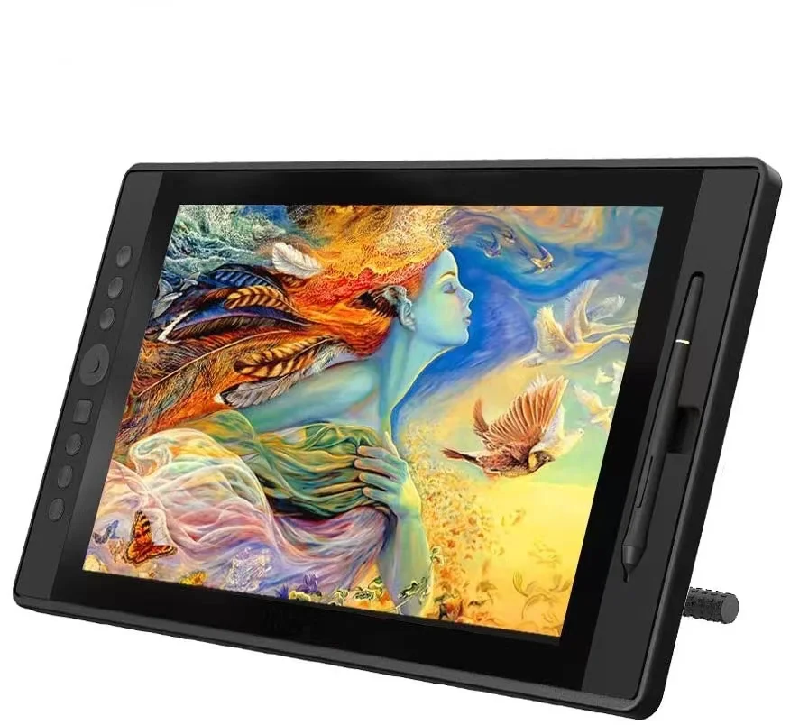 

H16+ 15.6 Inch Ag Glass Digital Graphic Pen Display Drawing Tablet Lcd Tablet with Battery Free Pen