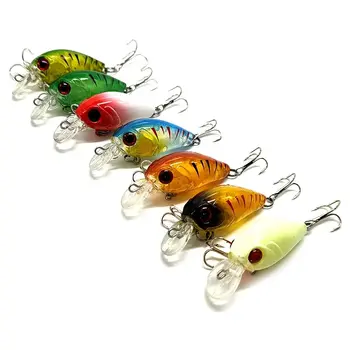 4.8CM 3.8G Artificial Hard Plastic Small Deep Diving Crank Baits 1
