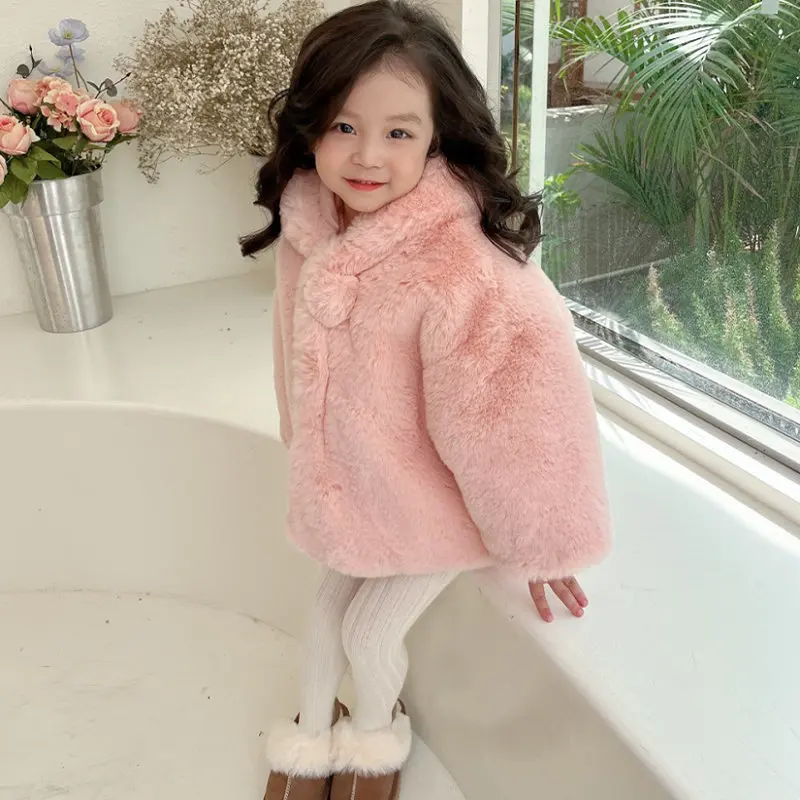 2023 겨울 여아용 코트, 부드러운 면, 두꺼운 상의, 겉옷 의류, 아동용 겉옷 가디건, 야외 따뜻한 재킷, 후드