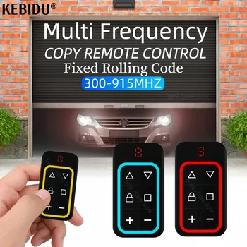 Multi Frequency 300-915MHZ Garage Door Remote Control Copy Duplicator 433mhz 868mhz Garage Remote Multi Brand Remote Control 1