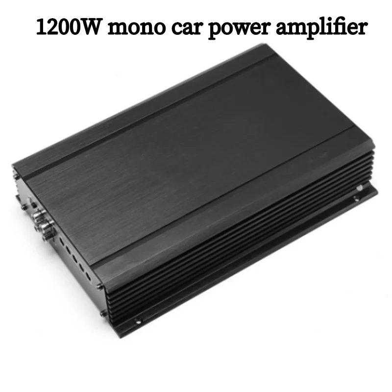 

Car-mounted High-power 1200W Single-channel Class D Subwoofer With Lline-controlled High-frequency Input Household Audio Amp