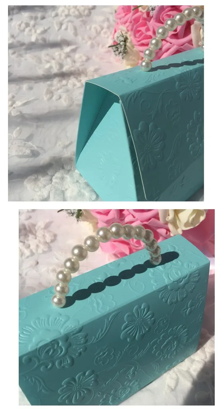 10Pcs/Lot Portable Party Wedding Favor Candy Boxes Baby Shower Gift Bags DIY Creative C... - SKU PFCB1145 - UGI Packaging