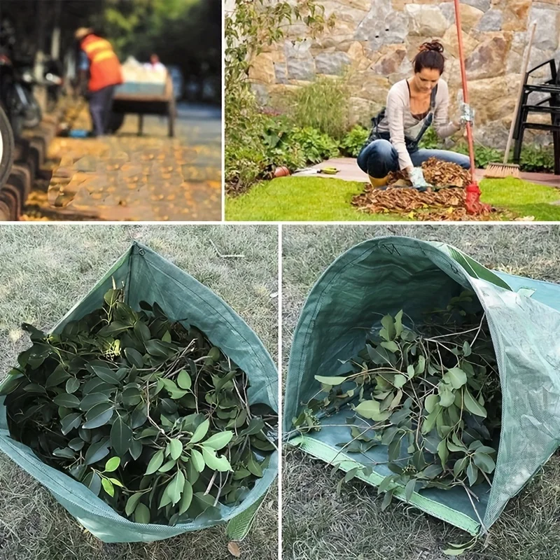 Large Capacity Garden Waste Bag for Leaf and Debris Collection