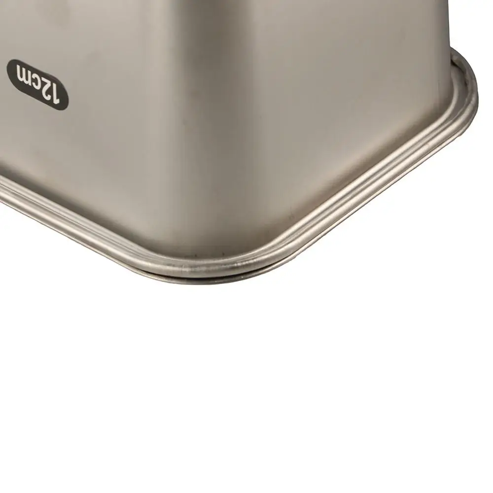Rust Resistant Frozen Yogurt Container Large Capacity Reusable Stainless Steel Condiment Jar Dustproof 4Size