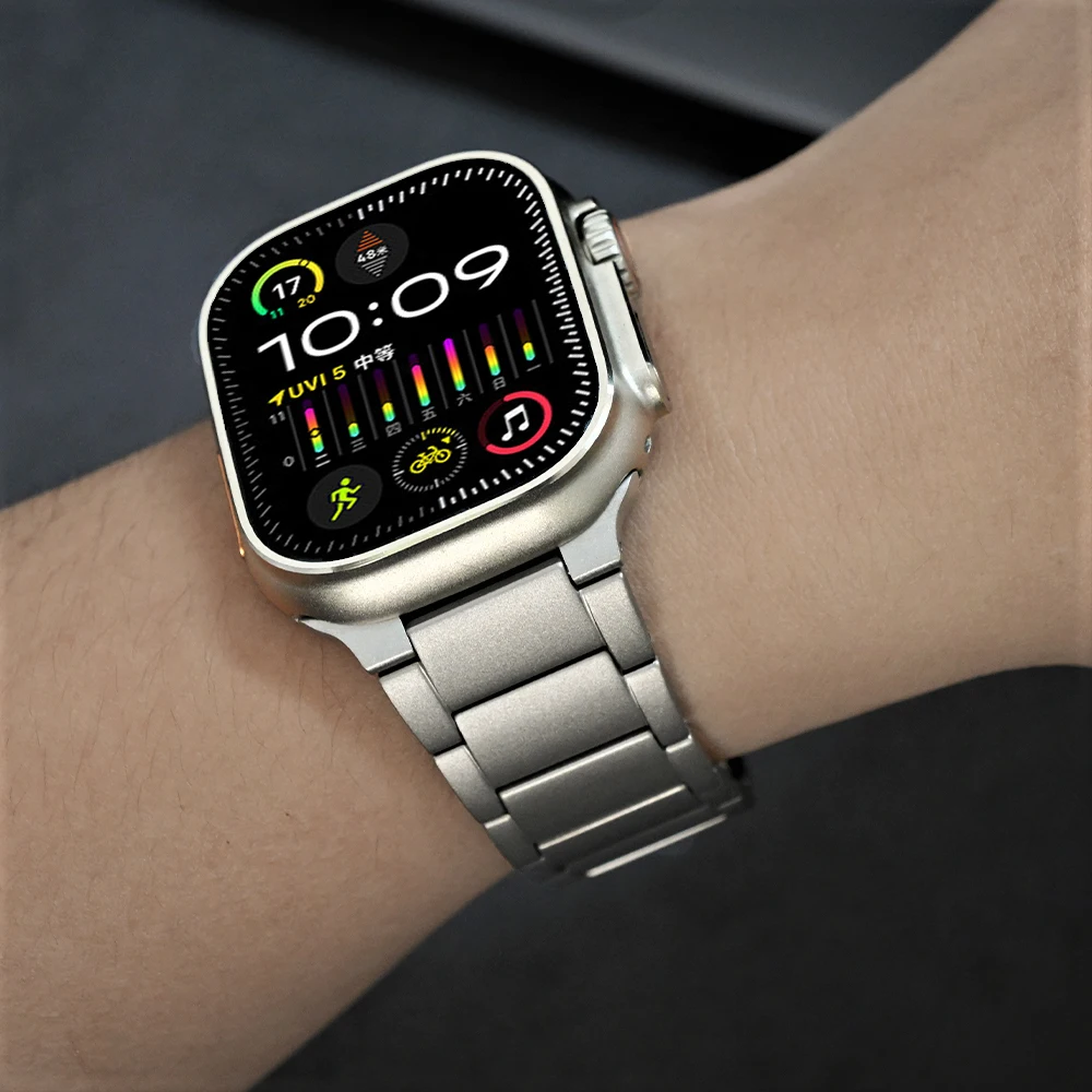Luxury Titanium Business Style Watch Strap Bracelet