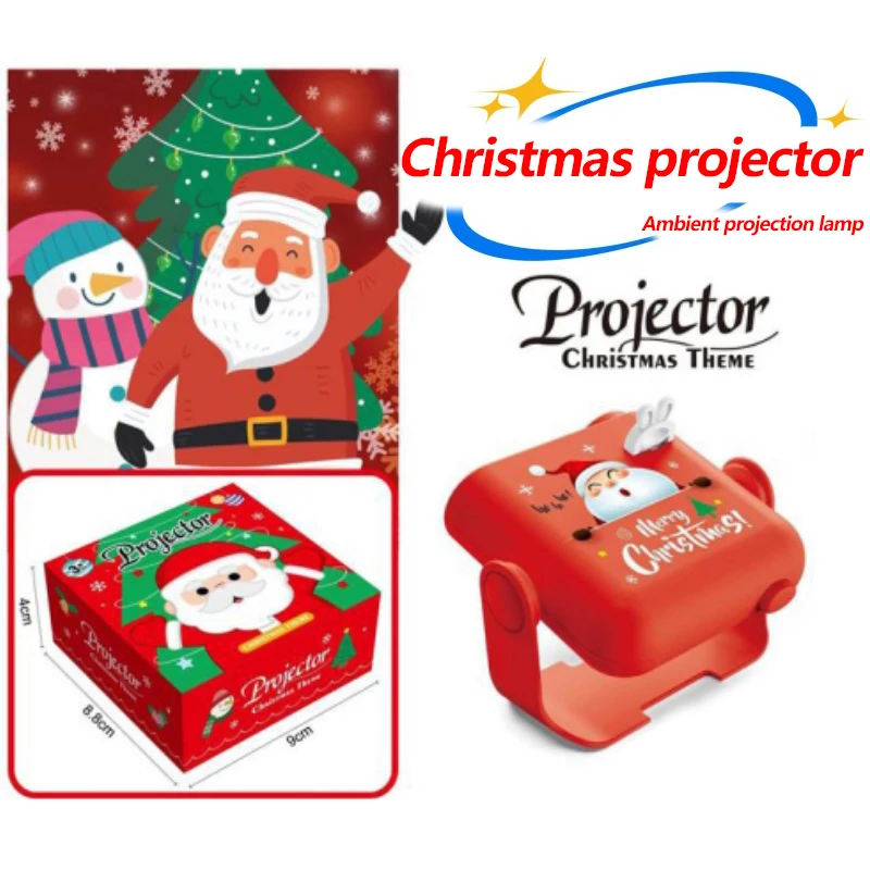 

Christmas Projection Lamps Children Projector Torch Lamp Bedtime Story Book Baby Gifts Christmas Projector