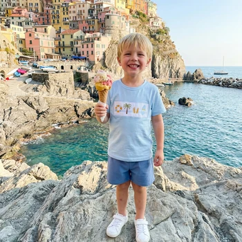 Boys Coconut Tree Outfit Set 1