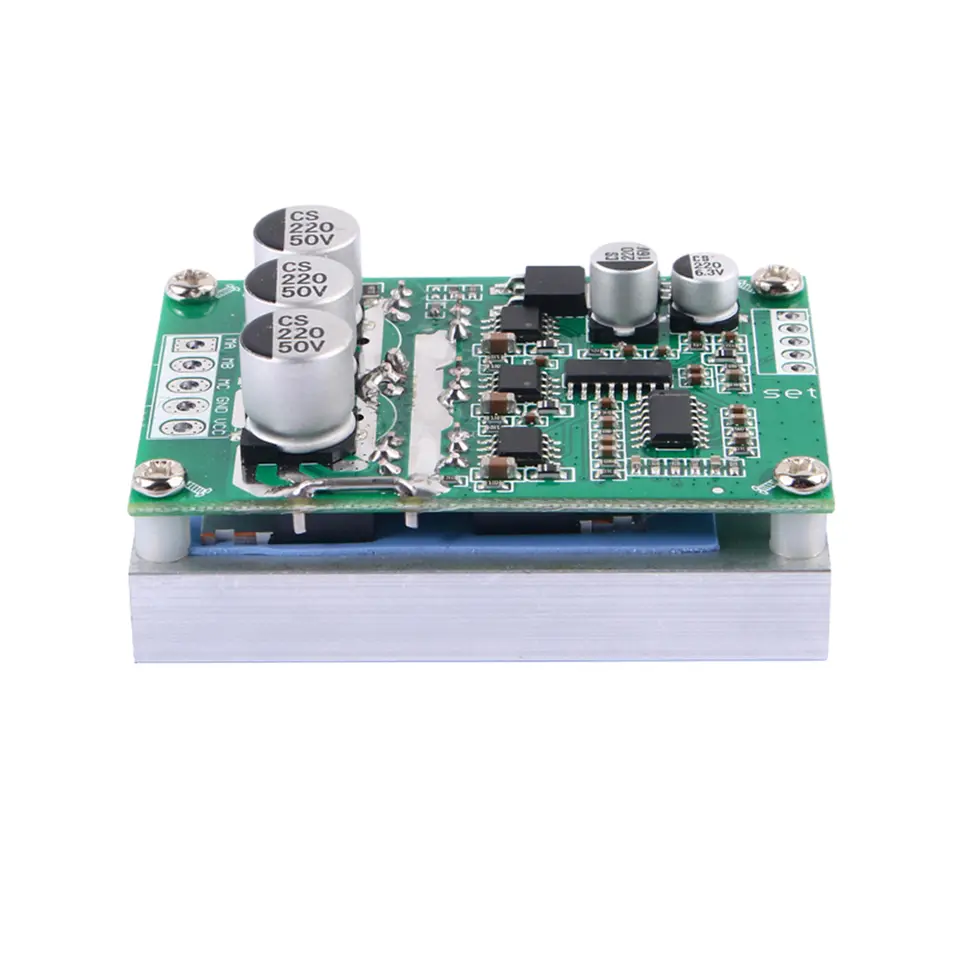 DC 12-36V 500W 15A Brushless Hall Free Motor Driver Board Motor Foward Reverse Speed Controller Control Switch Module image 5