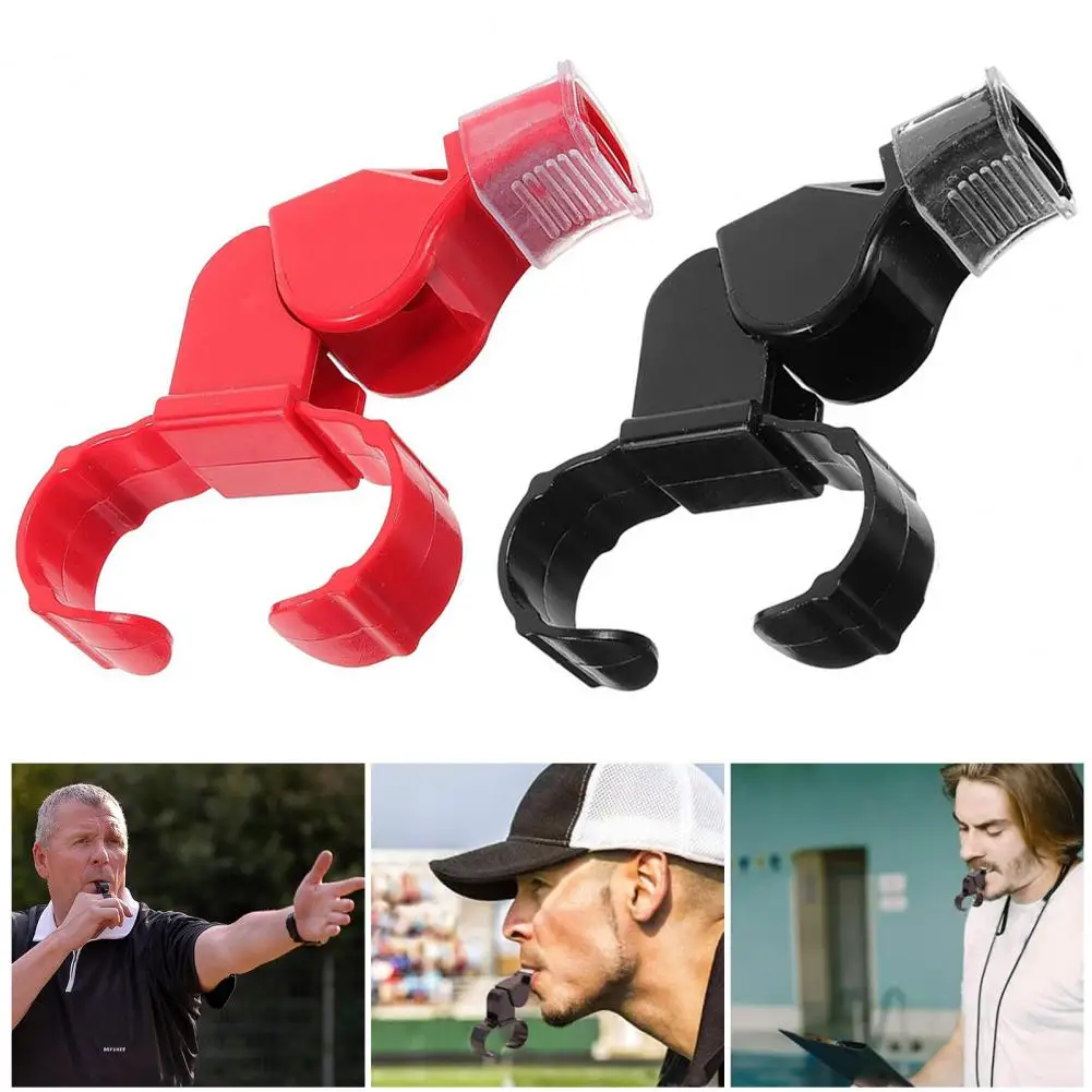 Fingergrip Referee Whistle Loud Crisp Sound Training Whistle High Decibel Ultralight Sports Basketball Soccer