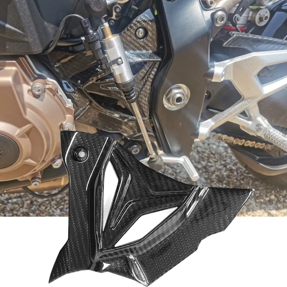 

Защитная крышка звездочки для BMW S1000R M1000R M1000RR 2023 S1000RR, аксессуары для двигателя, детали из углеродного волокна 2022 2021 2020 19