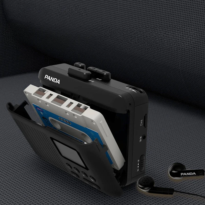 Cassette Player Stereo Walkman Portable Cassette Player Retro-style Tape Recorder Supports Tape To TF Card