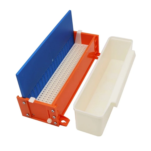 1Set Apiculture Bee Hive Pollen Csapda Műanyag Méhészet Pollen, Amely Környezetbarát Pollengyűjtő Méhész Ellátása