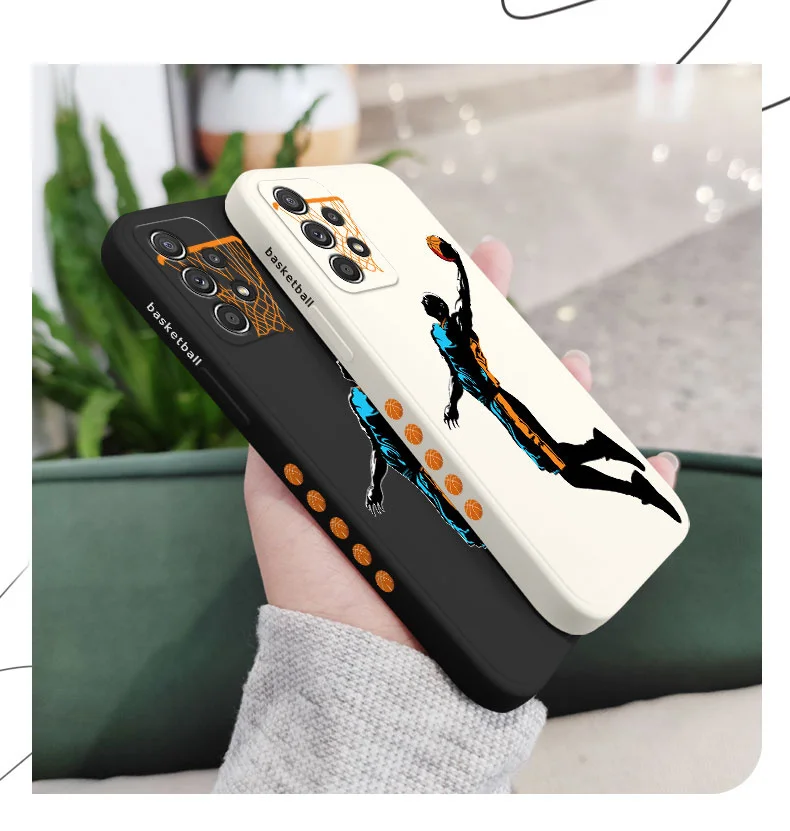 Wild Basketball Case For Samsung A56 A36 A26 A17 A16 A07 A06 A54 A34 A73 A53 A33 A23 A13 A72 A52 A32 A12 A22 A15 A25 A35 A55 5G