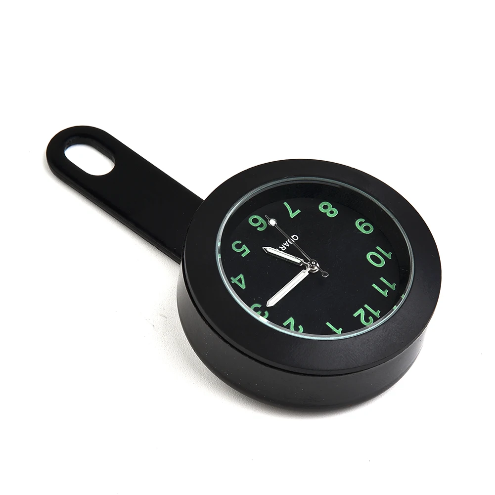 

Motorcycle Clock High Quality Waterproof Handlebar Clock Universal for Motorcycle ATV Black Billet Aluminum 6mm