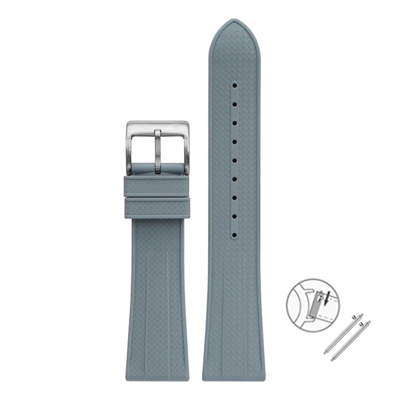 فلورو المطاط حزام 18/20/22/24 مللي متر الفولاذ الم...