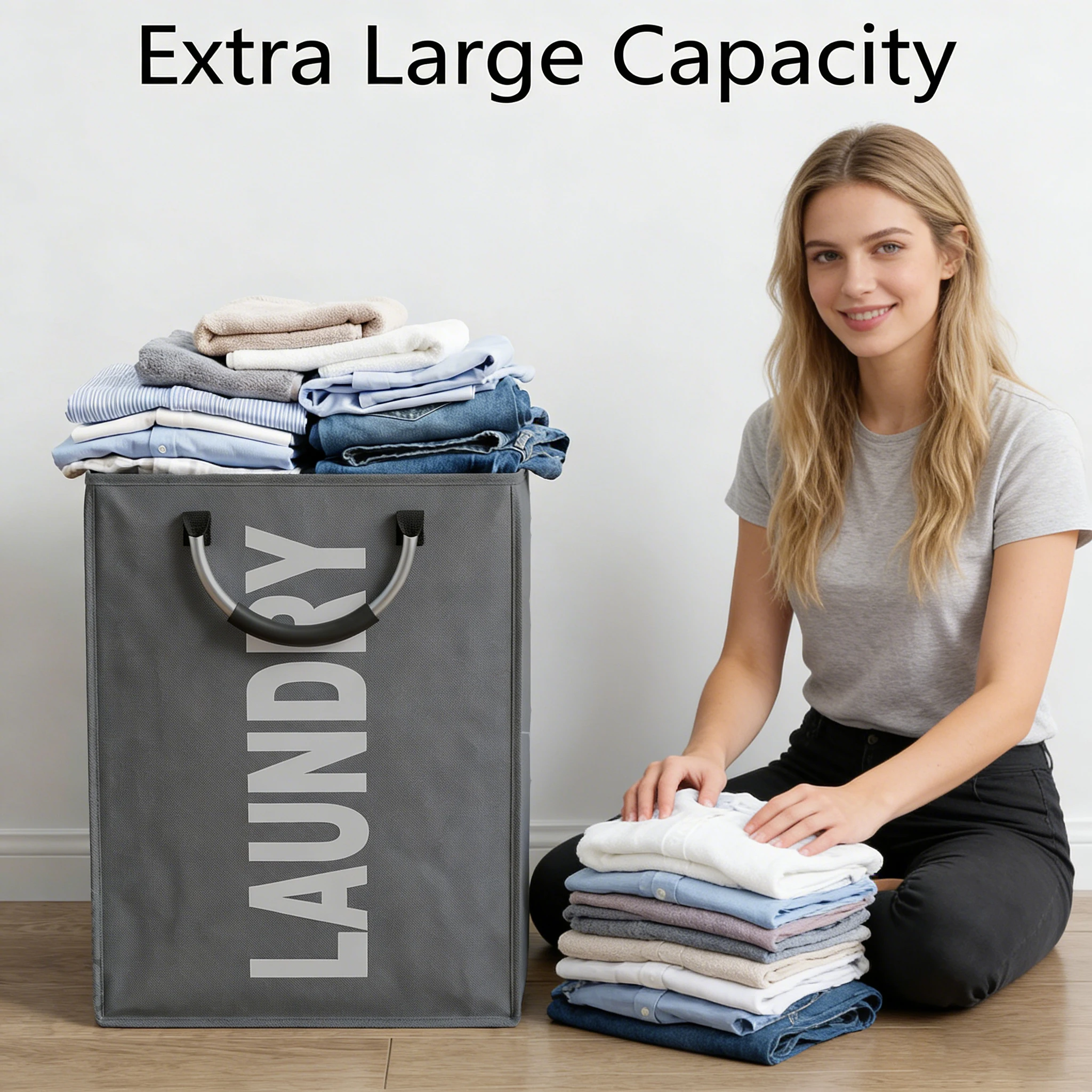 Foldable Laundry Basket 6