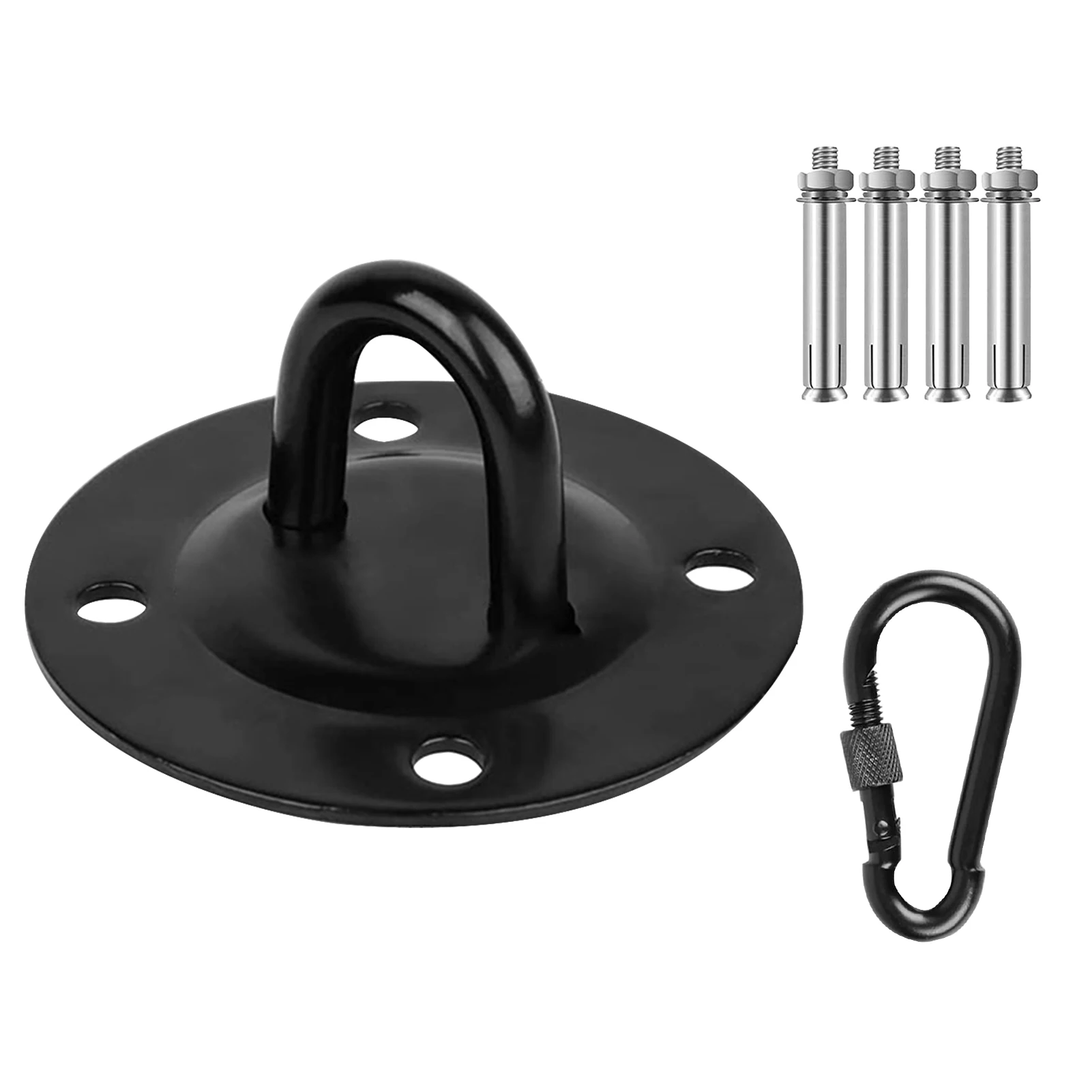 RobustGymStainlessSteelConcreteSwingHangingChairBracketWood