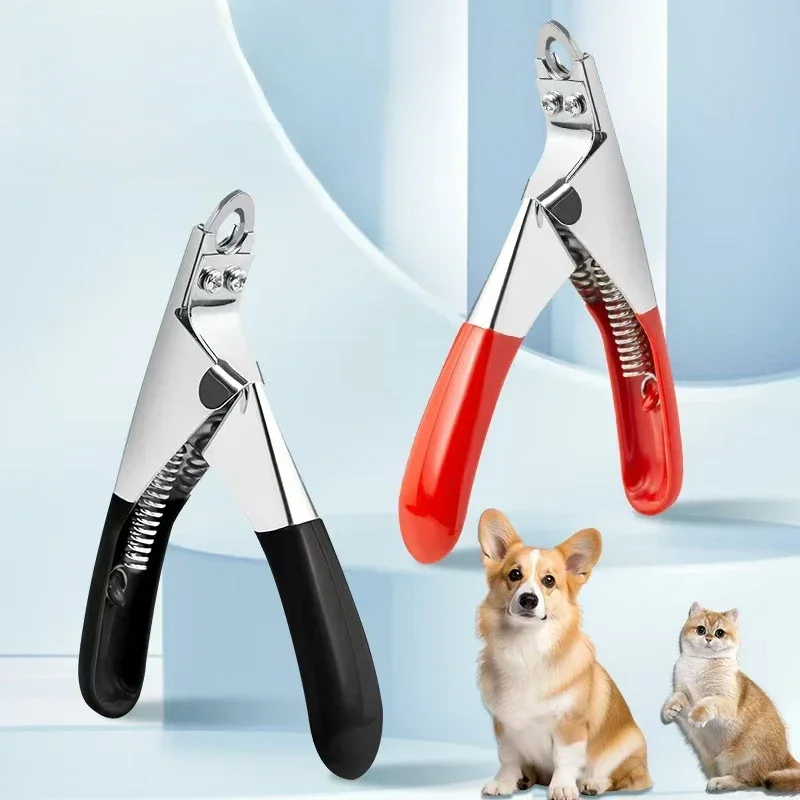 Pet Nail Clippers Dog & Cat Grooming Tools Stainless Steel Cat Nail Clippers Animal Claw Scissors Pet Supplies