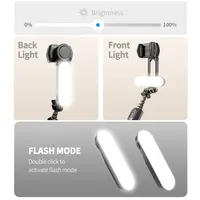 Gimbal Stabilisateur Estabilizador Selfie Stick Fill Light Smartphone Baseus Handheld Action Kameralar Bluetooth Tripod Gymbal - Image 4